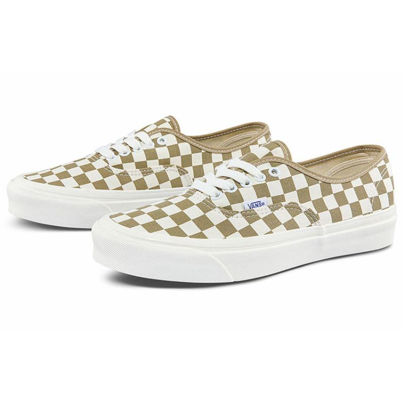 Vans Style 44 Low Tops Casual Skateboarding Shoes Unisex Brown White Vans VN0A5KX4SQ7