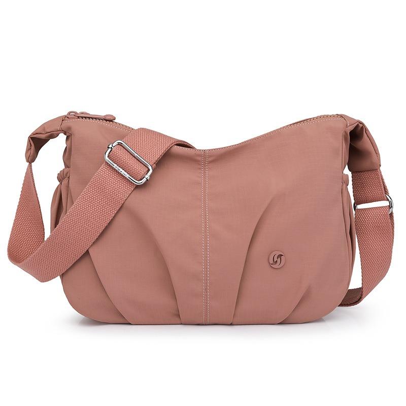 Crossbody Bag Multi-layer Women's Bag Spring New Women's Leisure Bag Lightweight Nylon Bag Single Shoulder Diagonal Span Women's Bag