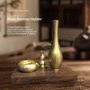 1Pcs Portable Incense Burner Multi Purpose Water Drop Shape Brass Incense Holder Home Office Teahouse Zen Ornament Supplies