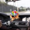 Animal Car Whimsical Hanging Pendant Delightful Acrylic Decor For Auto And Home
