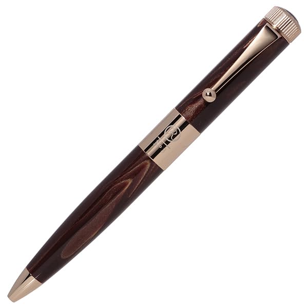 ROMEO No.3 Ballpoint Pen Thick Barrel Komurasaki Deep Purple