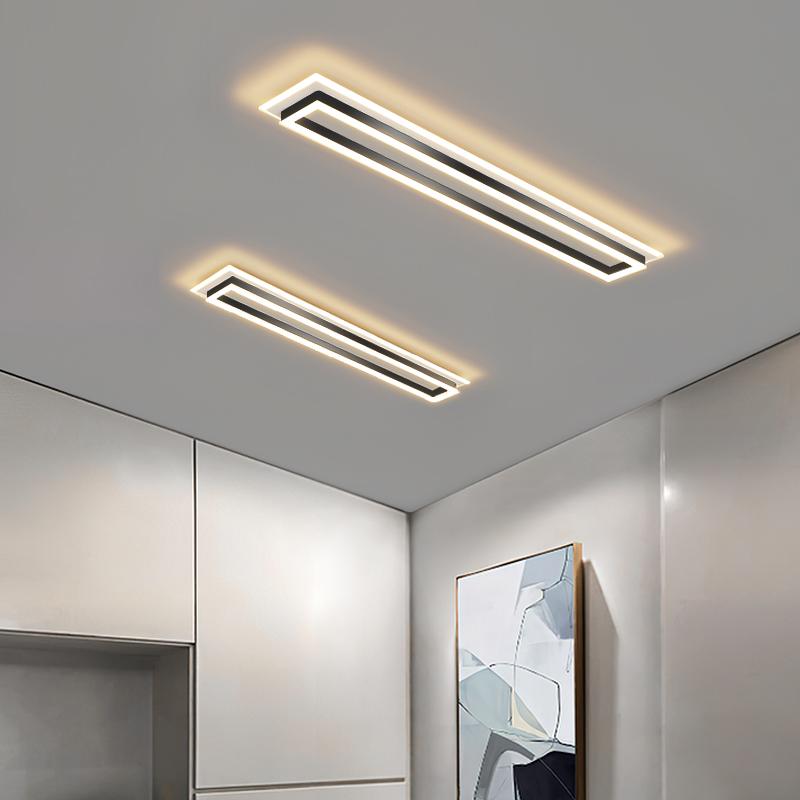 Lange strook plafondlamp Scandinavische slaapkamer kamerlamp hal lamp kleedkamerlamp moderne minimalistische woonkamer plafondlamp
