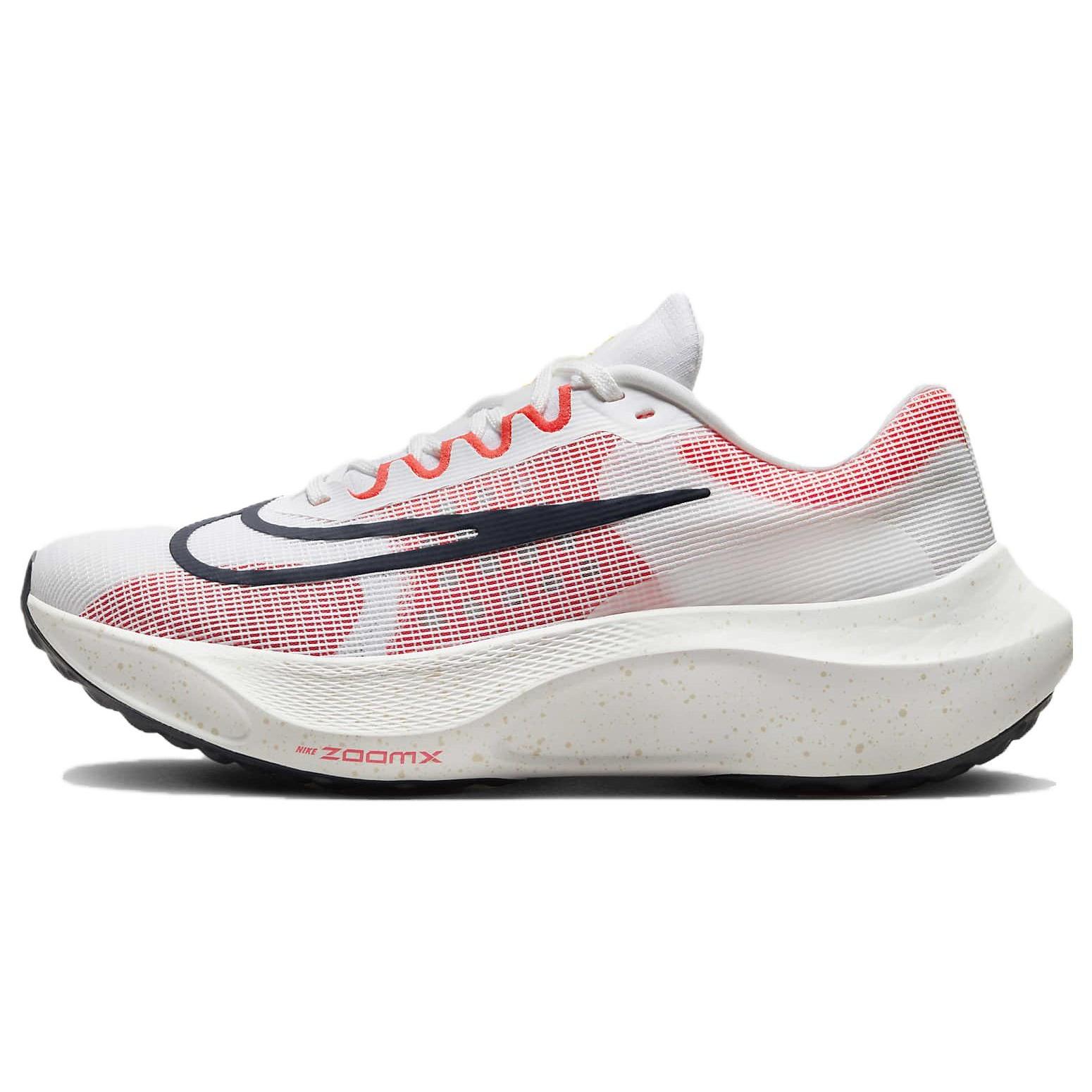 Nike Zoom Fly 5 White Bright Crimson Men s DM8968-100 EU 40