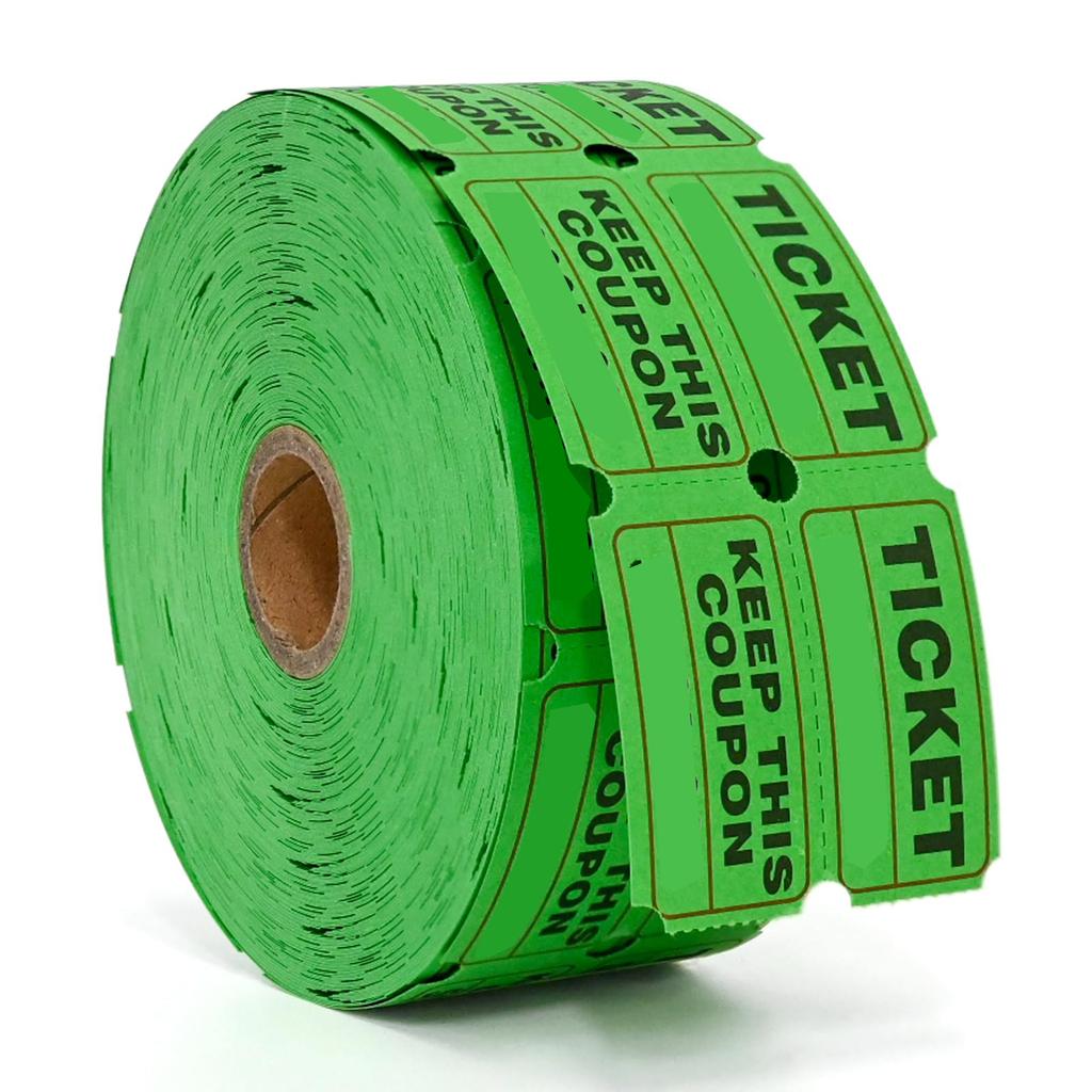 500pc Color Tearable Admission Coupon Voucher Coupon Prize Draw Coupon