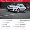 For Toyota Corolla E140 E150 2007~2013 Chrome Door Handle Cover Trim Catch Cap Car Styling Accessories 2008 2009 2010 2011 2012