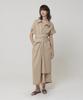 Meuameu Tie Sleeve Detail Shirt Dress