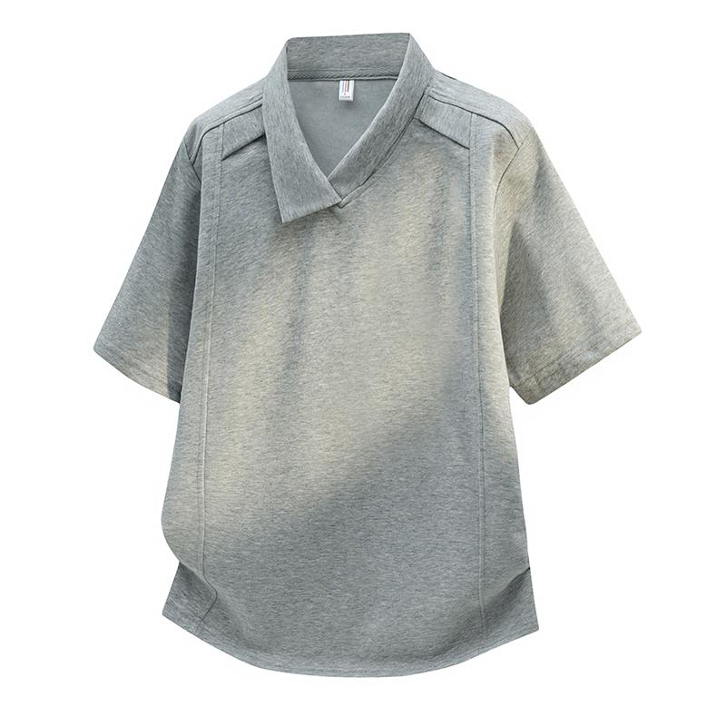 Men's Short Sleeved Men's Summer Thin Casual Business Casual Half Sleeved T-shirt for Men