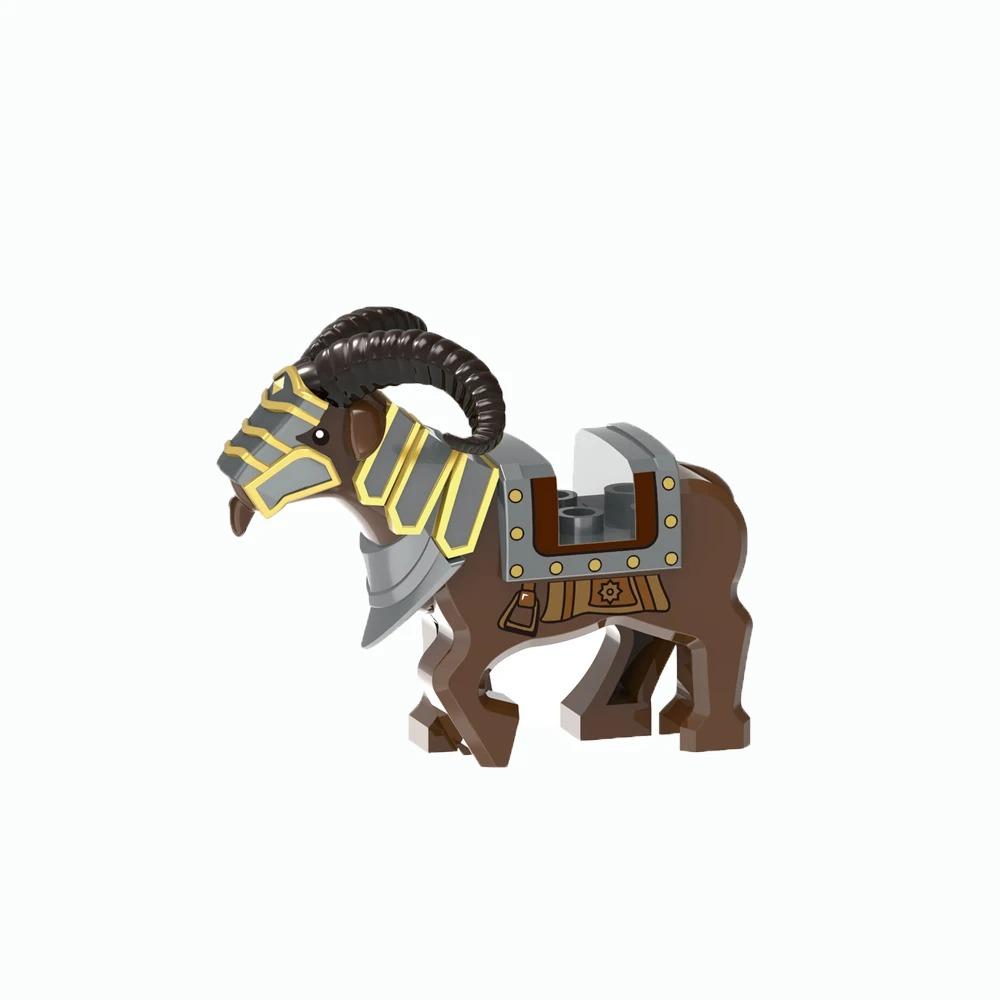 MOC Medieval Alchemy Room Kitchen Wizard Potion Building Blocks Devil's Spring Castle Road Lamp Witch Figures Scene Skull Bricks