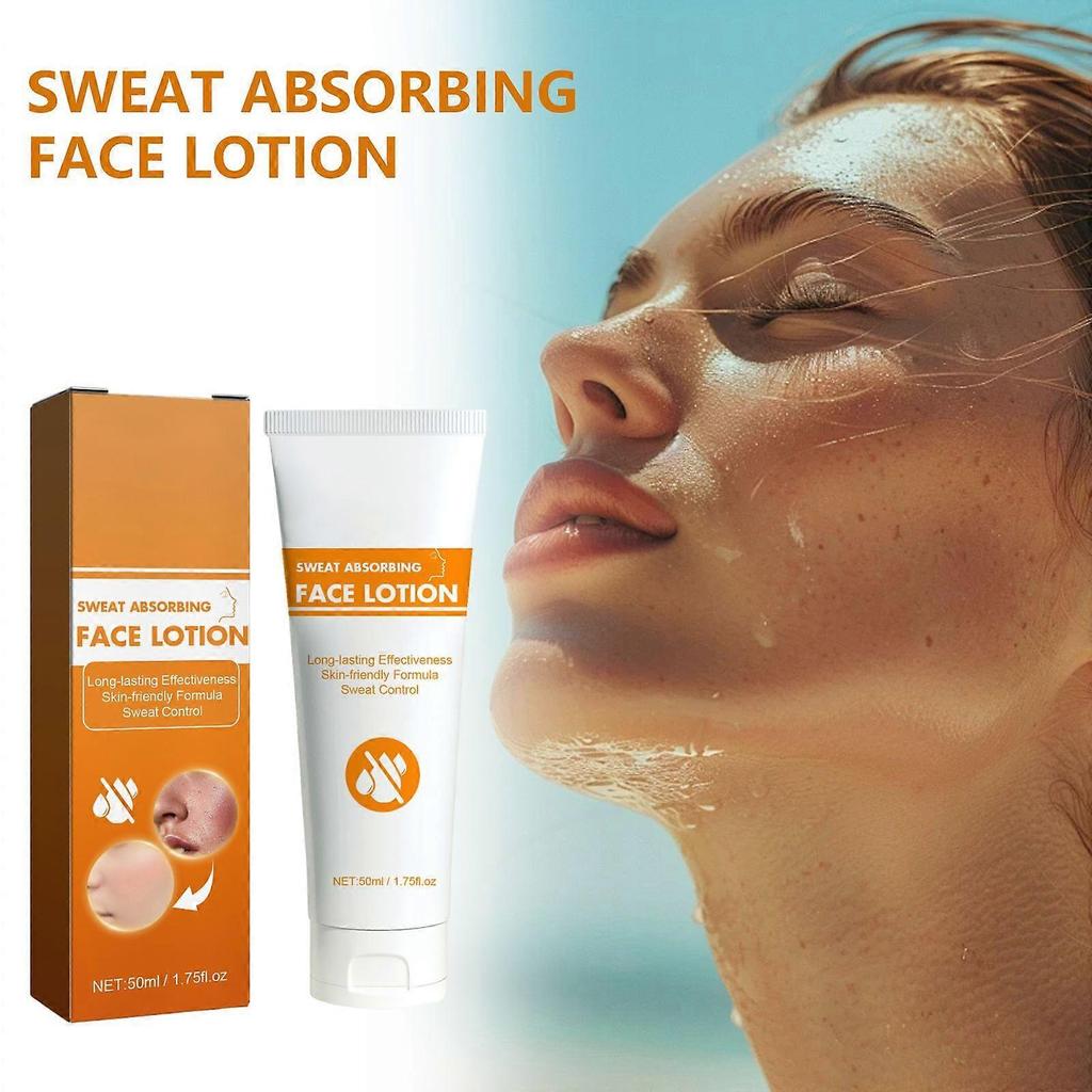 Amz Facial Sweat-Absorbing Lotion - Gentle Facial Cleanser, Refreshing And Skin-Friendly, Long-Lasting Oil Control, Facial Antiperspirant Lotion