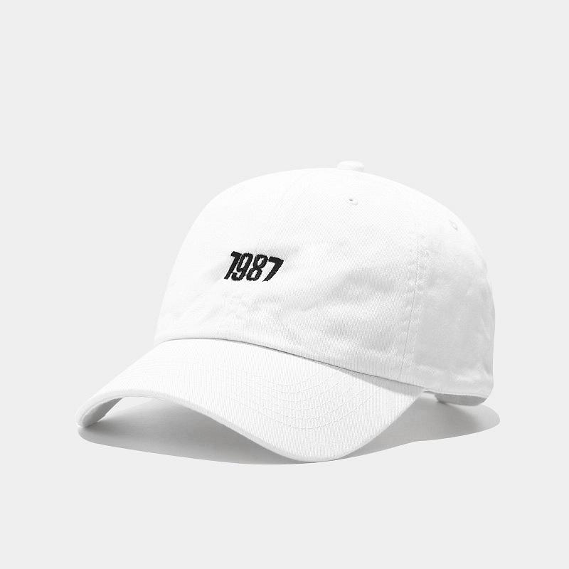 Ins Baseball Cap Women's Autumn Fashion Soft Top Curved Brim Hat Embroidery Cap Men's Casual Hat Tide