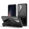Shockproof Magnetic Stand Case for Samsung Galaxy A57 5G A17 A37 A56 A36 A26 A16 A15 A35 A55 A14 A54 Hard Cover for Samsung A57