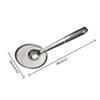 Stainless Steel Oil Splatter Filter Multi Functional Kitchen Tool for Frying Cooking and Grease Straining with Ergonomic Handle