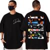 T-shirt Grafiche Album Rapper Drake Uomo Donna Abbigliamento Moda Hip Hop Manica Corta T-shirt Estiva Casual Larga Maglietta in Cotone