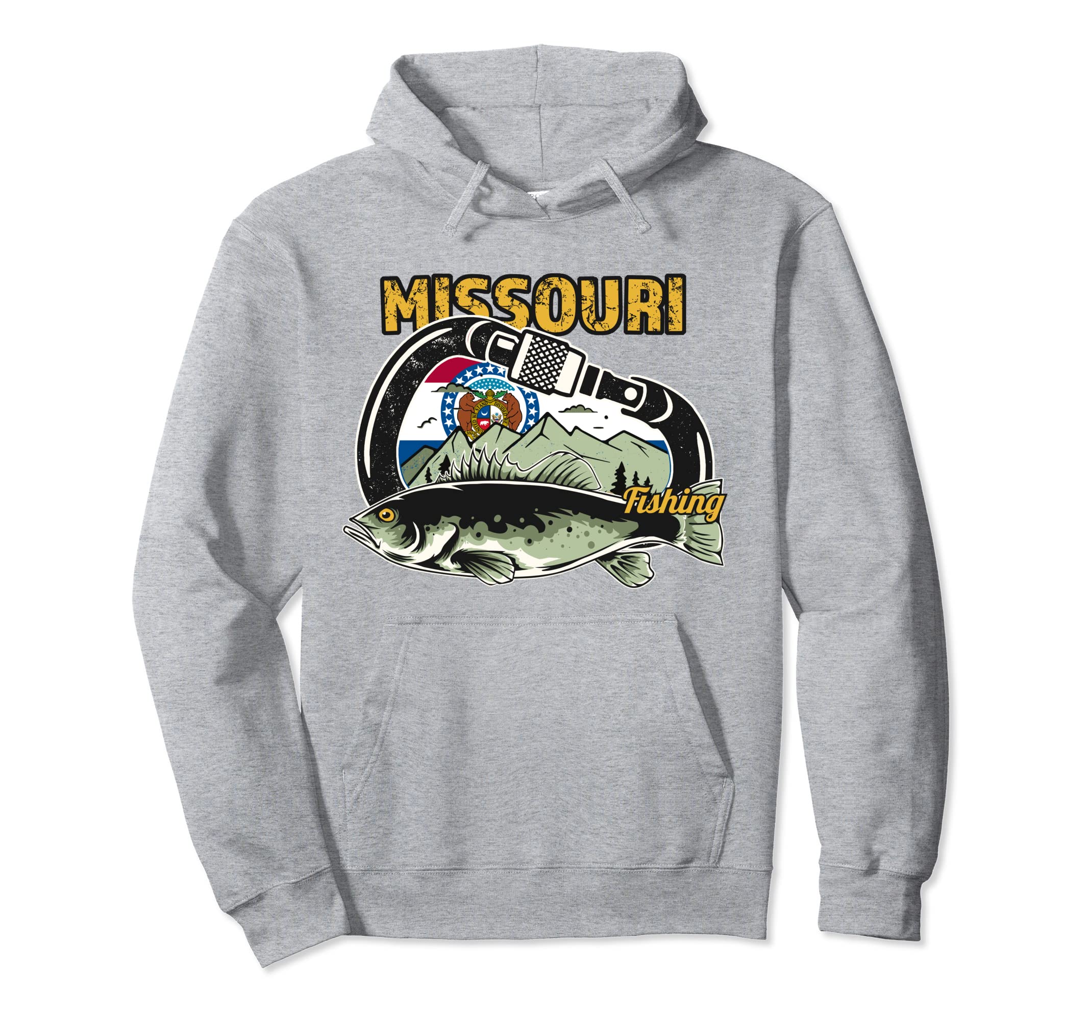 Retro Carabiner Missouri Fishing Parka