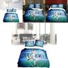 Football Star Bedding Set With Active Print For Modern Home Decor