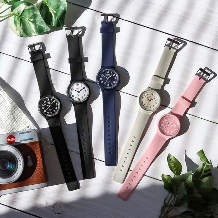 Citizen Q&Q Solar Watch E04A-003VK with Daruma Navy