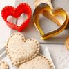 Multi-purpose Sandwich Cutting Mold Stainless Steel Cartoon Heart-shaped Biscuit Molds