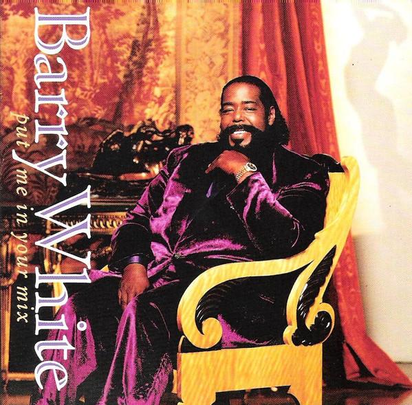 CD BARRY WHITE - Put Me in Your Mix 7502153772 A&M Records 1991 US Soul/Funk Used