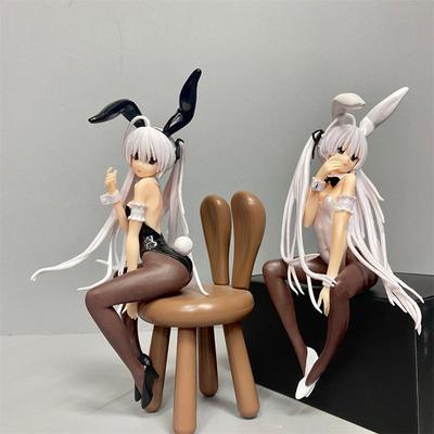 17stil Kasugano Sora Bilprydnad kaninöra sexig design Actionfigur Anime Värd Datorchassi skrivbord Dekoration Bilprydnad Leksak
