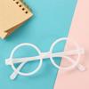 Cute Ultra Light Children Candy Color Eyewear Glasses Frame Round Glasses Frame Without Glasses Lens Light Spectacle Frames PP