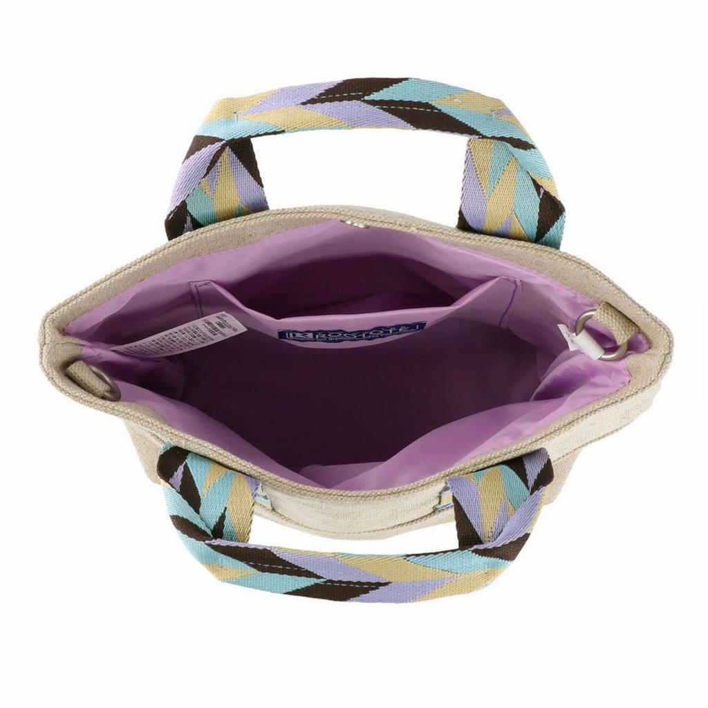 Jute Tote Bag LT Deli POINT Tape [Rootote] Women's (Pastel)