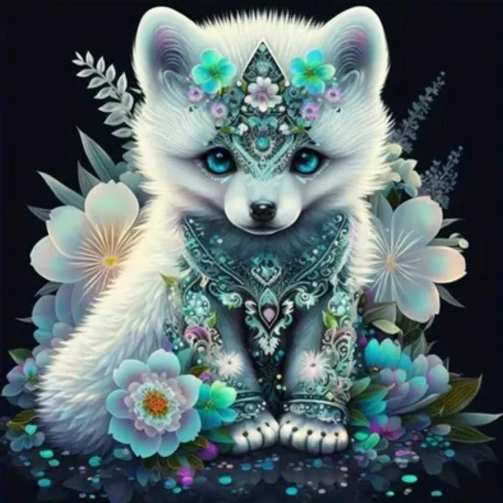 5d diamond painting new full diamond cartoon small animal living room handmade crystal point sticker diamond brick sticker cross stitch