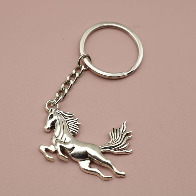 1Pc Sporty Western Cowboy Hat Boots Horse Keychain Men'S Key Chain Bag Pendant Charm Key Ring