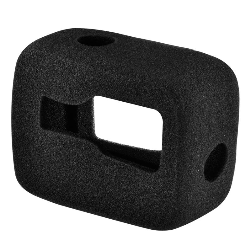 Windschutz für GoPro Hero 8 Black Windschutz Wind-Schaumabdeckung Windgeräuschreduzierung Winddichte Hülle für Go Pro 8 Kamera Zubehör