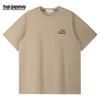 Mark Fairwhale Men's Back Embroidered Round Neck Short Sleeve T-shirt