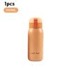 200/350ml Cute Mini Thermos Cup Stainless Steel Thermal Coffee Mug Portable Vacuum Flask Insulated Water Bottle with Button Lid