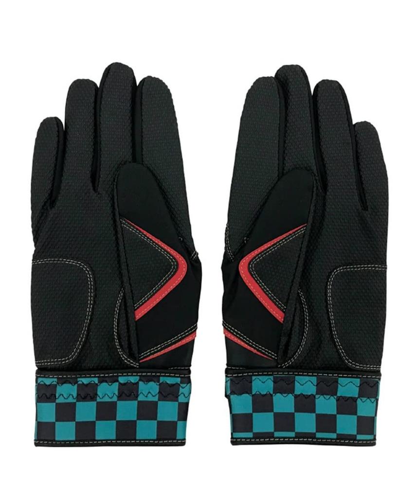MIZUNO Demon Slayer Collaboration Junior Batting Gloves Tanjiro (Mizuno)