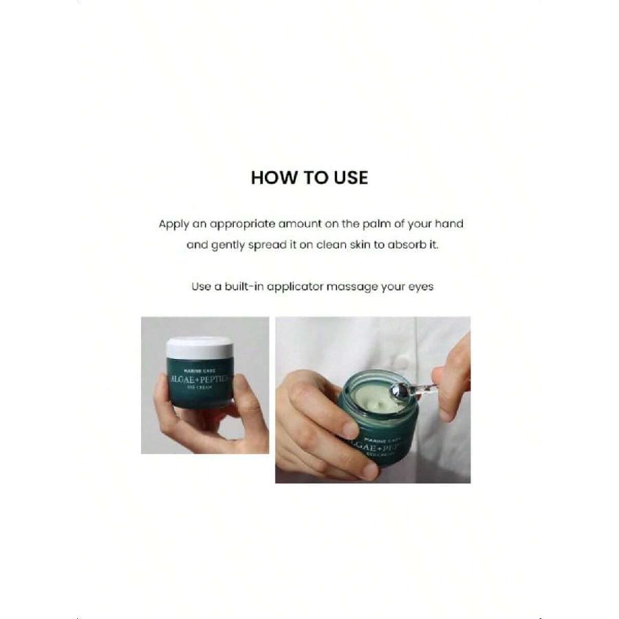 Heimish Marine Care Eye Cream 30ml, Anti Aging Under Eye Cream,Rich Hydrating Formula With Peptides,Niacinamine For Dark Circles, Puffiness &