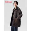 YAYA 2025 New Reversible Women's Long Down Jacket