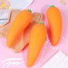 1/2/3Pcs Simulated Carrot Squeeze Toy Soft Stretchy Stress Relief Vegetable Sensory Toy Students Office Workers Anti-anxiety Gift