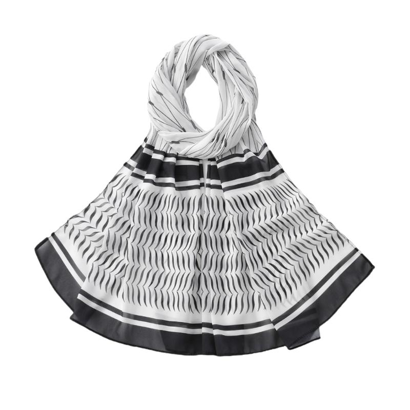 

Stylish Chiffon Headscarf Traditional Islamic Scarf Religious Event Headscarf for Special Occasion