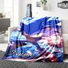 Custom Name Sonic Adventure Sonic Hedgehog Party Blanket For Couch Bed Plush Cozy Fuzzy Blanket Super Soft Warm Blankets For Fall And Winter 0916237
