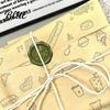 Self Adhesive Christmas Stickers Wax Seal Stickers Self-Adhesive Embossed Decals Red And Souvenir Packaging Labels Green Retro for Holiday Greeting