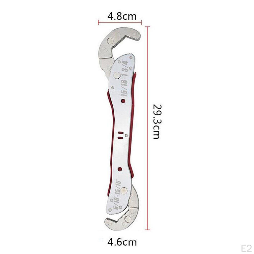 Adjustable Auto-Ratcheting Combination Multi-function Universal Reversible Socket Spanner Nut-Gear