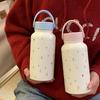 Fancy Star Large Capacity Vacuum Cup Cute Handheld Cup Stainless Steel Water Cup Portable Portable Water Kettle Couple