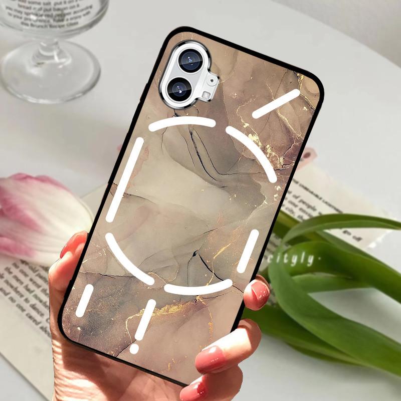Hülle Für Nothing Phone 1 Hülle Stoßfest Schwarzer Bumper Rückseite Handyhülle Für Nothing Phone 2 Eins zwei Hülle Funda Nothingphone2