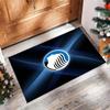 Tappeto Morbido per Pavimento Antiscivolo con Motivo Calcio Atalanta FC Tappeto per Interni Tappetino Decorazione Sportiva per Camera da Letto
