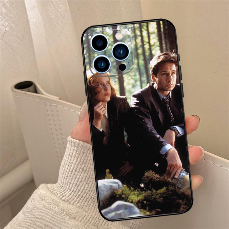 The X Files TV Series Phone Case For iPhone 17 16 15 14 13 12 11 Pro Max mini 15 16 Plus 16e 17 Air Cover Coque