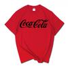 Estate 2025 Nuova Marca Trendy INS Pepsi Cola Maglietta Collaborazione Sprite Coca-Cola Uomo e Donna Cotone Largo Coppia Maniche Corte