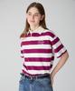 CAMBRIDGE UNIVERSITY [25Ss] Signature Short Sleeve Rugby T-Shirt Purple
