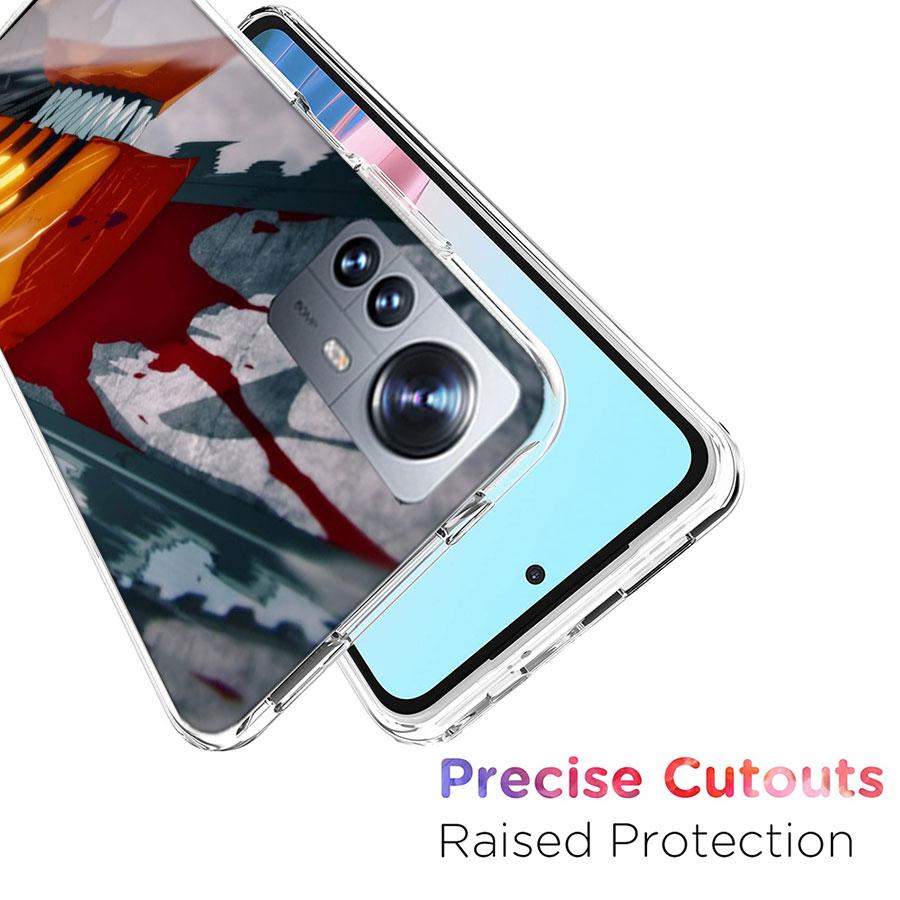 Anime Chainsaw Man Phone Case For Redmi Note 15 Pro 5G 14 13 12 Pro Plus 11 11T 11E 11S 10 Pro 10S 9 9S Cover Cell Clear with Su