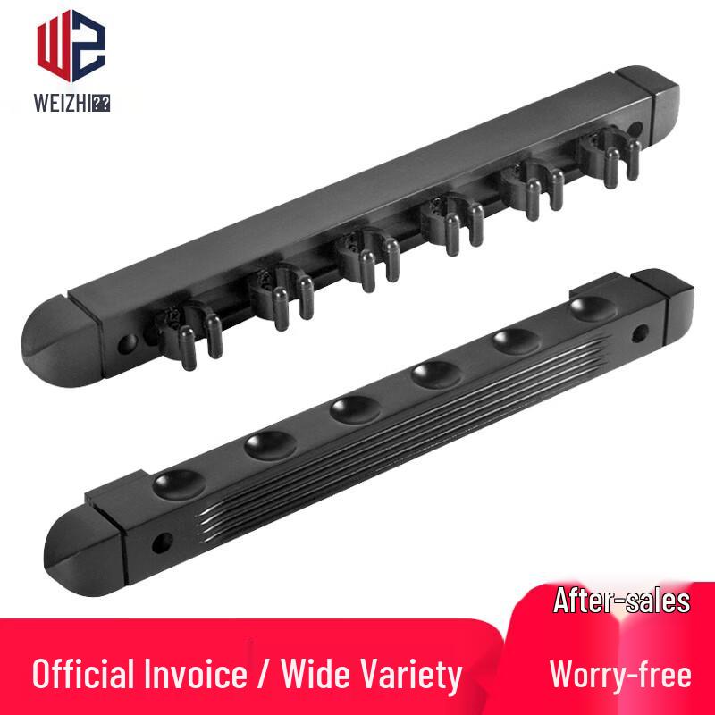 Solid Wood 6-Position Roman Billiard Cue Rack