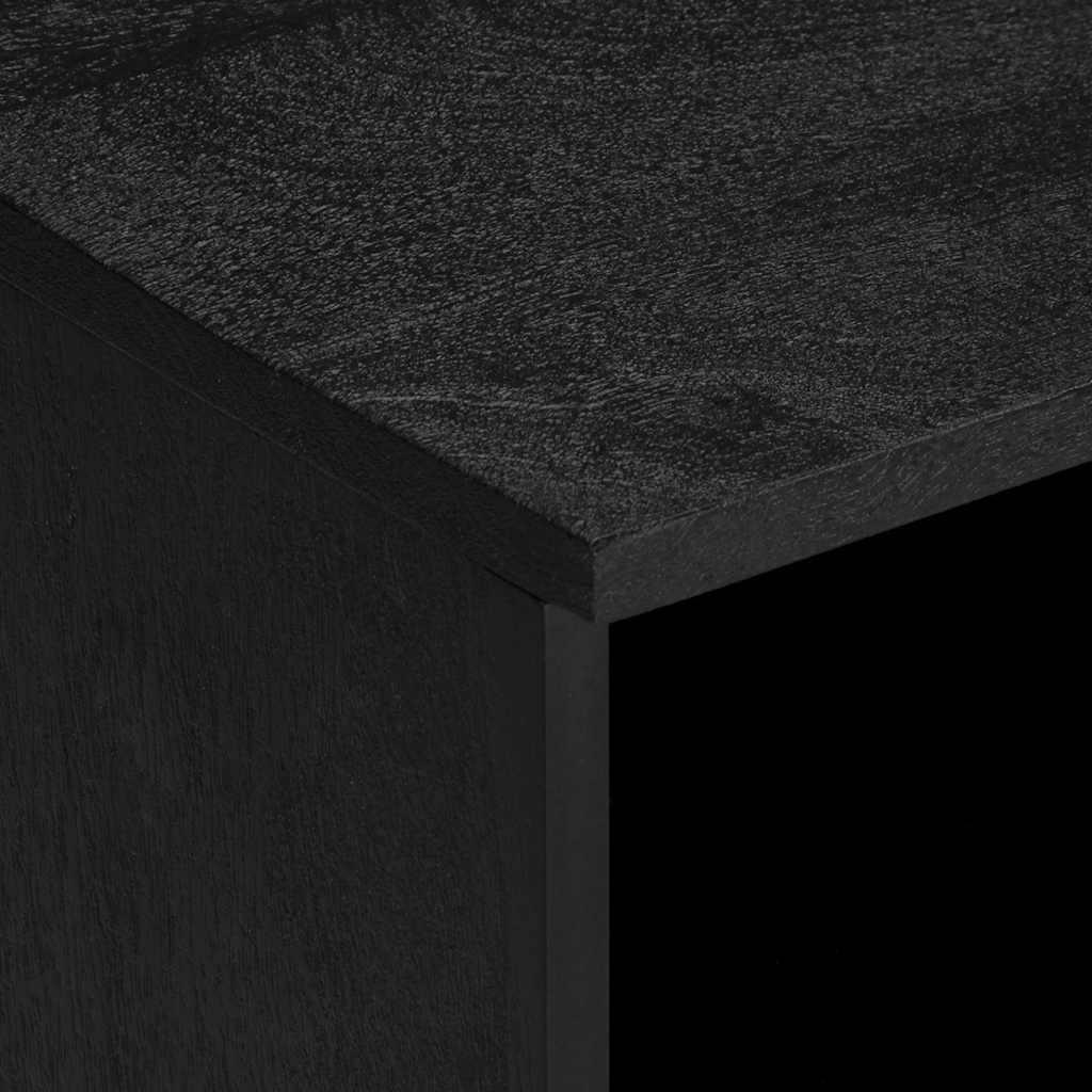 TV Cabinet Black 100 x 33 x 46 cm Particle Board