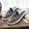 Fashion Summer Slippers For Men Half Flat Mules Elegant Shoes Comfortable Sale Sandals Man Cheap Korean Style Liquidation Trend 2024