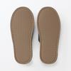 Igusa Front Charcoal XL [MUJI] Slippers, Slippers, Opening, 84774577, Gray,