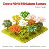 5pcs Artificial Pink Iron Wire Flower Tree 6.5cm Home Houses Decoration  Outdoor Adventure Camping